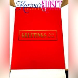 Gucci Limited Edition Gift Wrapping Book.🎁 Greetings From Gucci 2022.🎄RARE